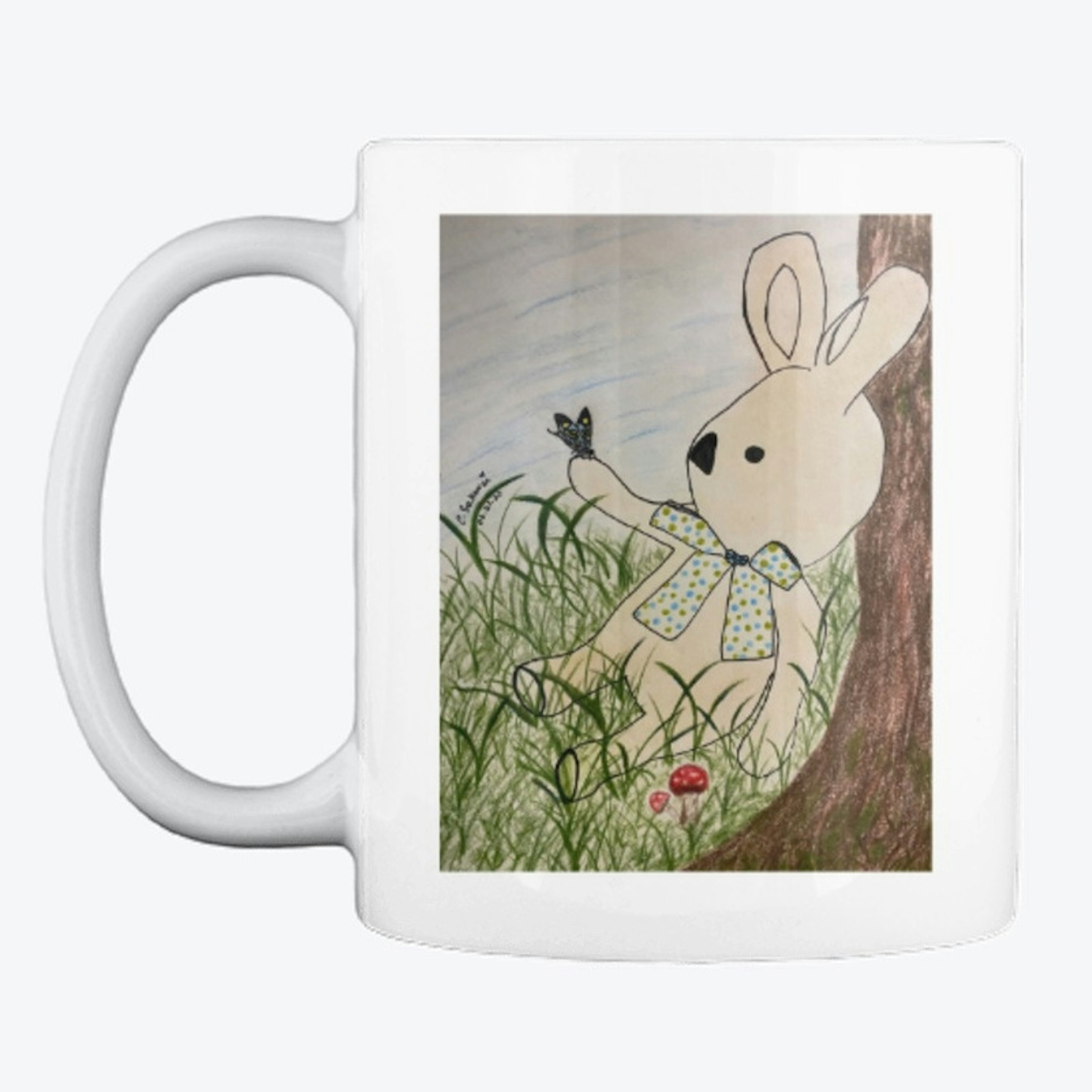 Relaxing Bunny Rabbit Mug